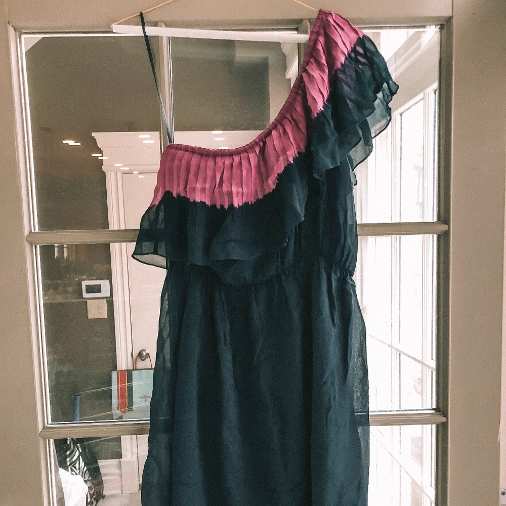Willow & Clay one shoulder dress